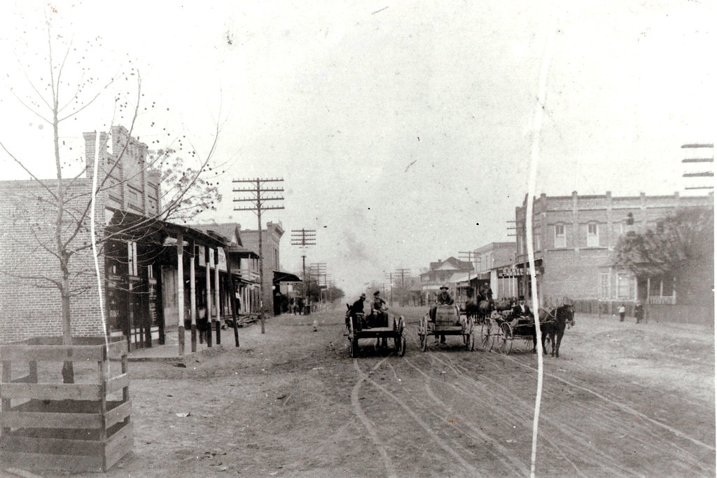 Kirbyville Main Street looking west, Early 1900's Peoples … Flickr