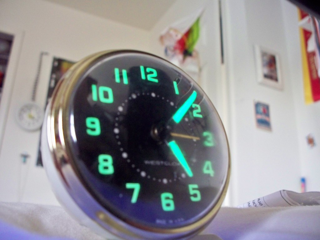 great shot of radium clock!! you notice that the times are… Flickr