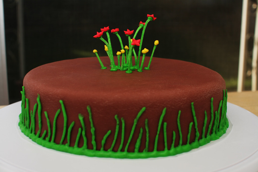 2009 0915 Grass Cake 006_v2 Experimental cake 2 Chocol… Flickr