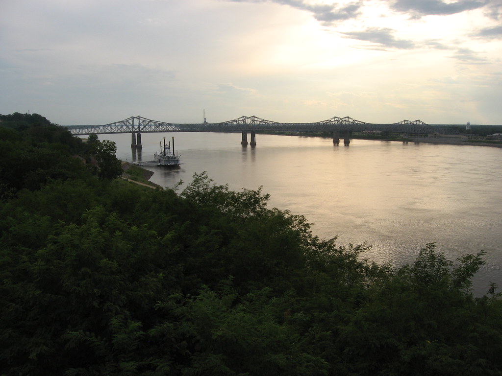 View of Mississippi River, Natchez, Mississippi The Missis… Flickr