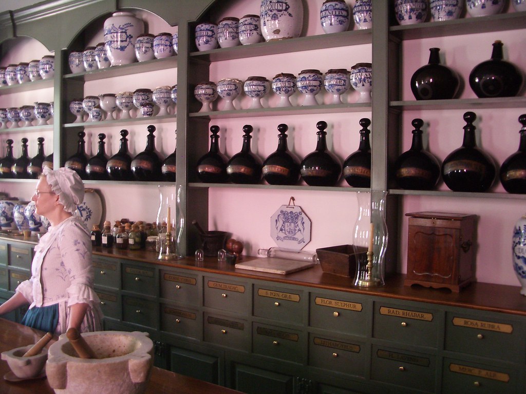 Apothecary Shop in Colonial Williamsburg Ed Cabic Flickr