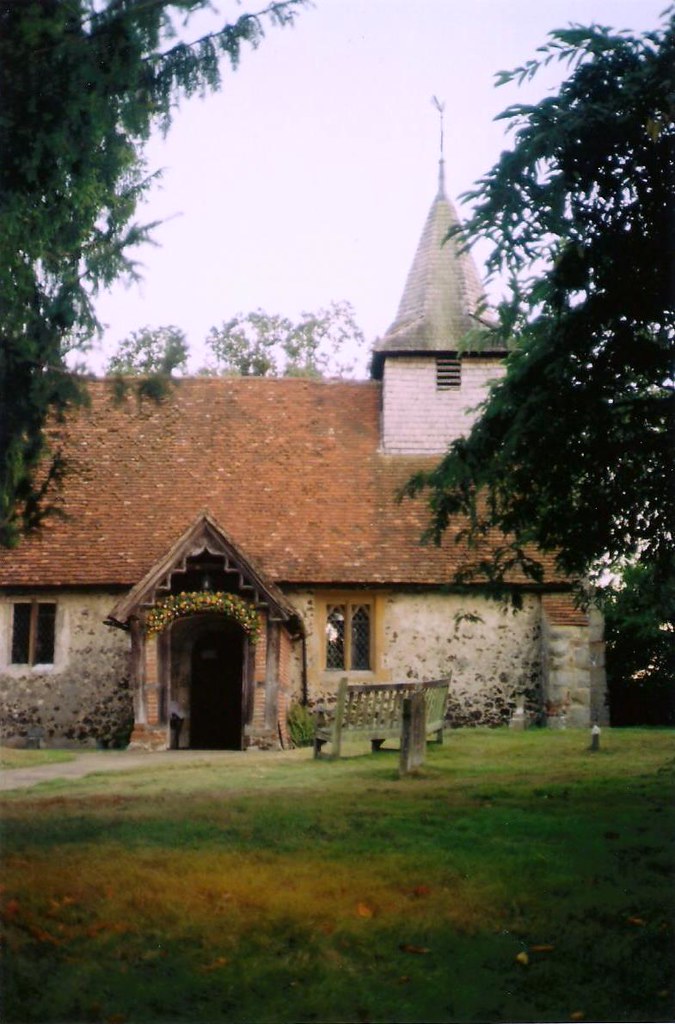 St Nicholas Church, Pyrford Taken with Ricoh 500 RF, Fuji … Flickr