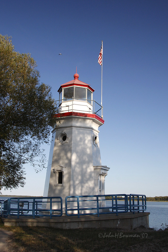 Cheboygan Crib Lighthouse Michigan Cheboygan Crib Light,… Flickr