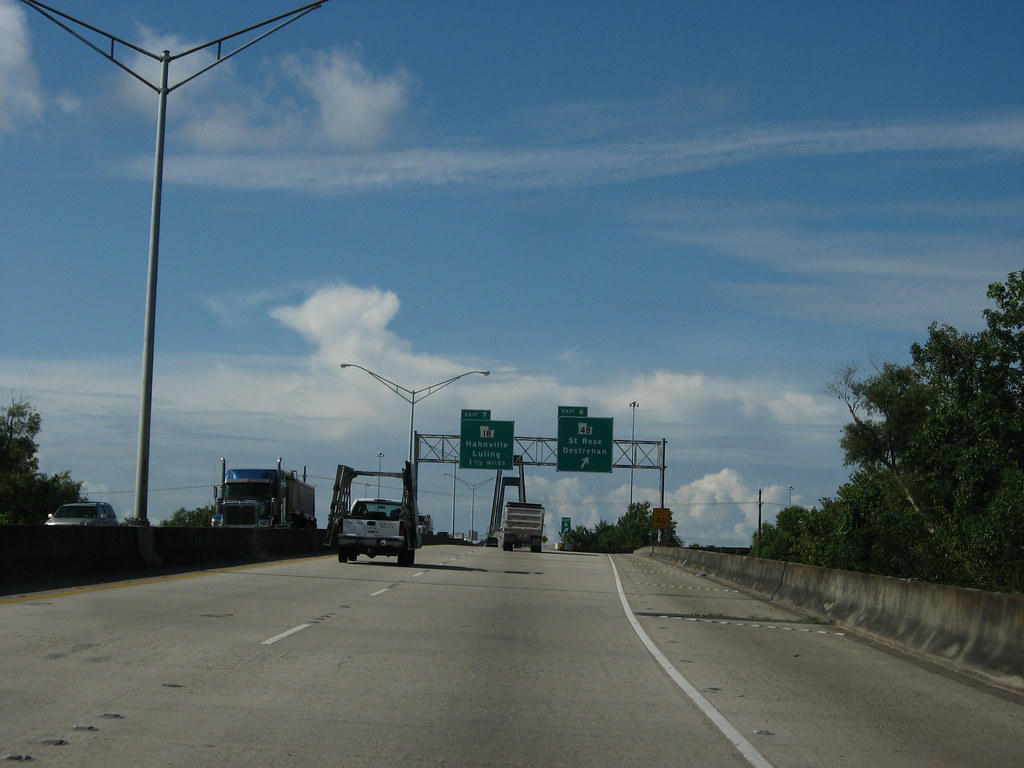 Exit 6, St. Rose and Destrehan, I310 Southbound Interstat… Flickr