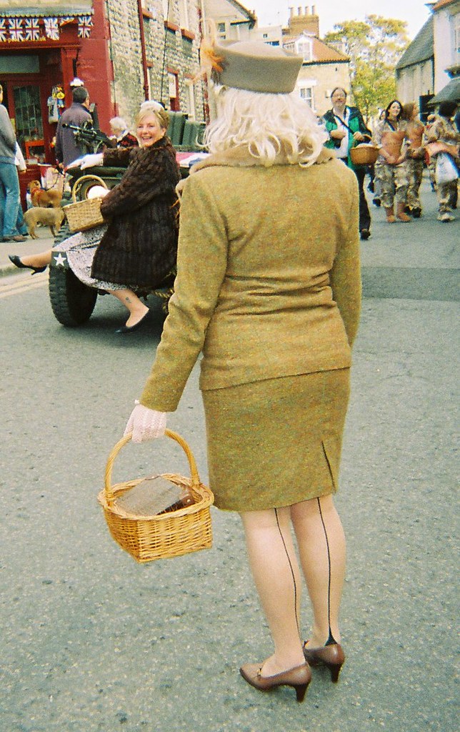 Blonde with Seamed Stockings a photo on Flickriver