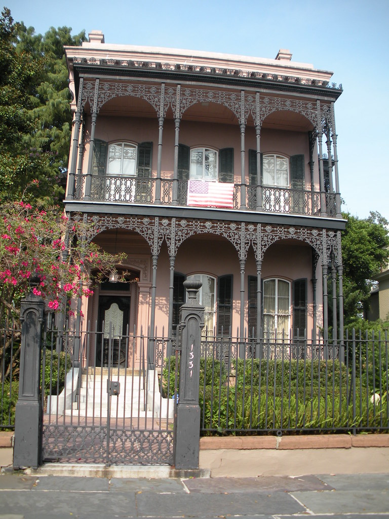 Fine detailing can be viewed in Garden District homes near… Flickr