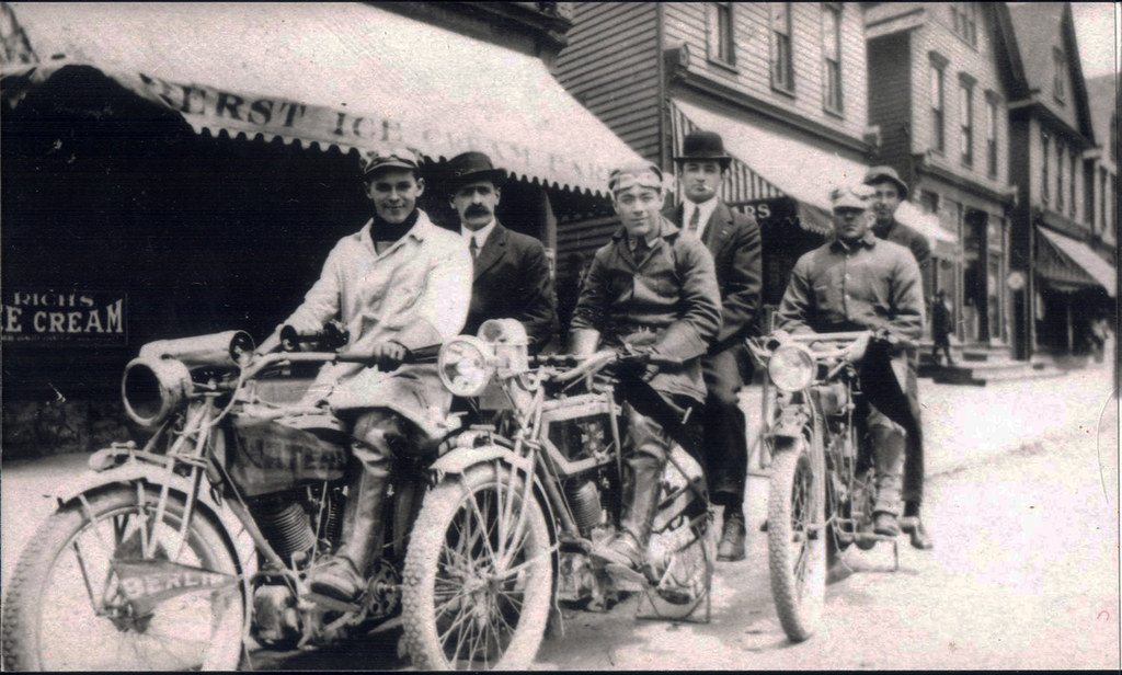 motorcycles Hats off! Happy Hat Day. Waterloo Public Library Flickr