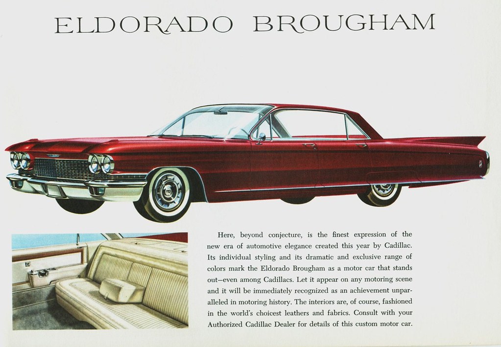 1960 Cadillac Eldorado Brougham This was the last year for… Flickr