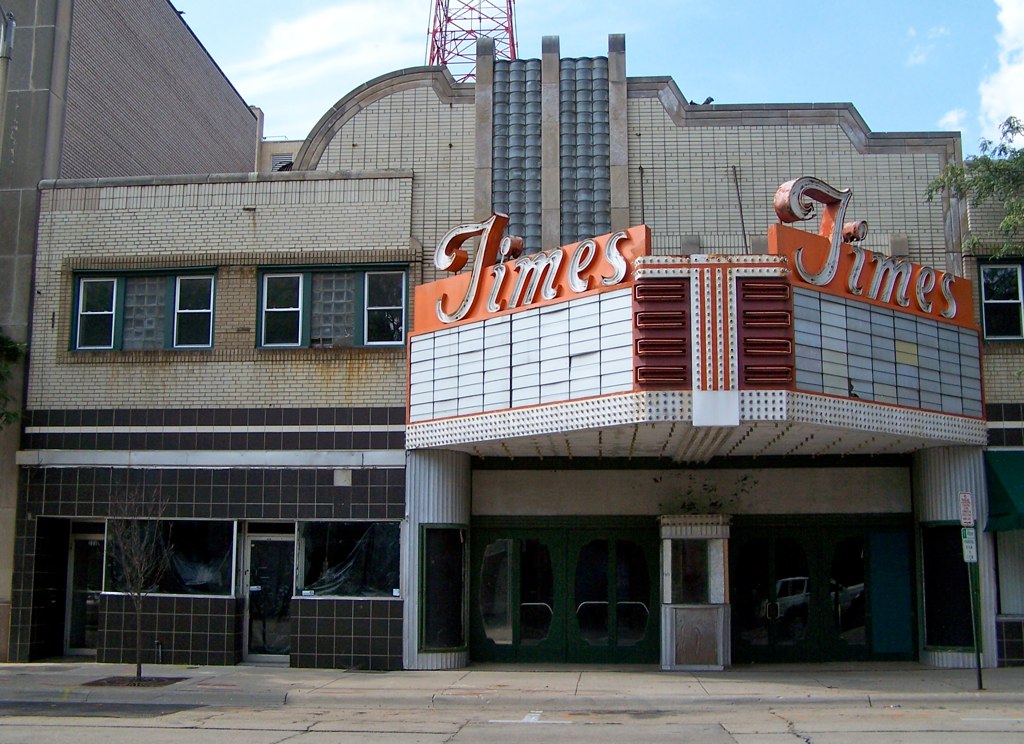 Times Theatre Rockford, Illinois The former Times Theatre… Flickr