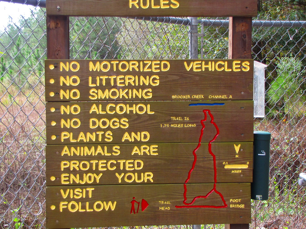Trailmap Friendship Trail Brooker Creek Preserve Pinellas … Flickr
