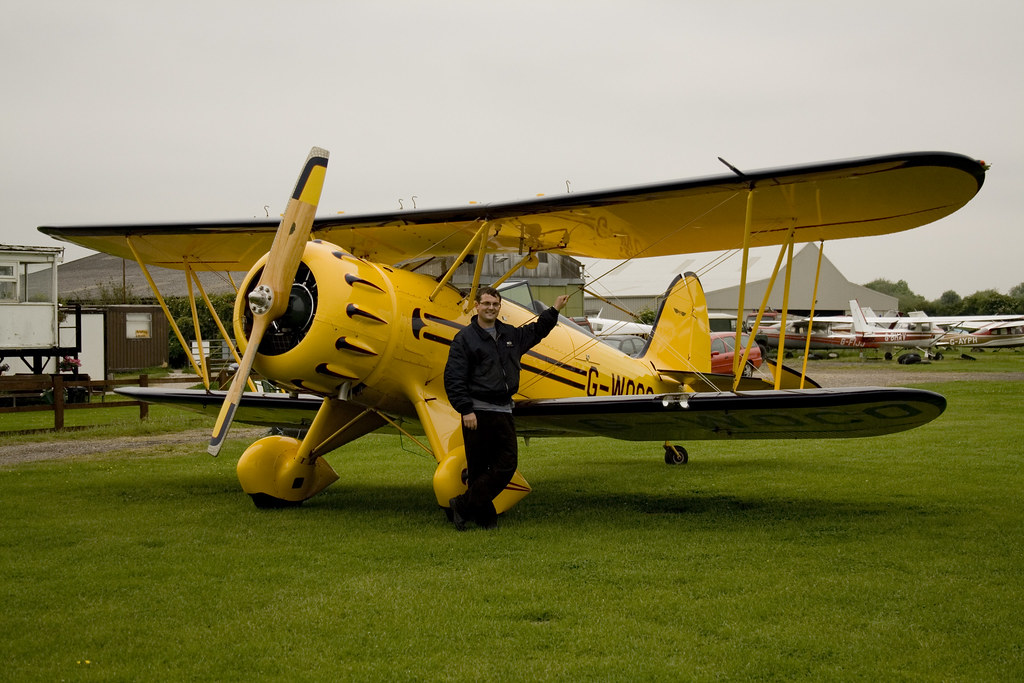 Waco YMF5C R. Collins Flickr