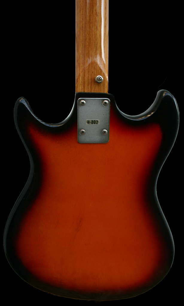 Harmony H802 back Bulldog Custom Guitars has cleaned up th… Flickr