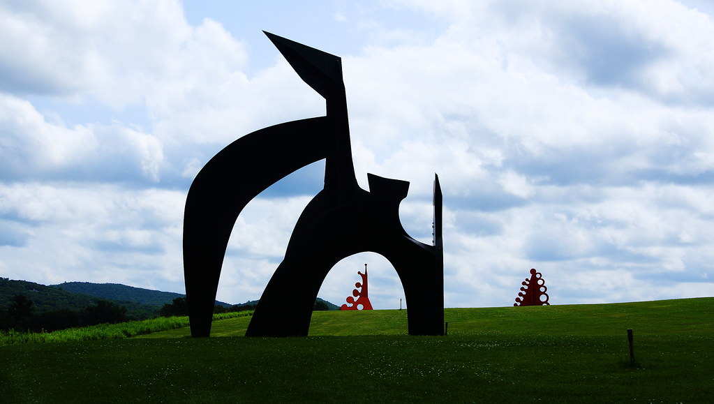 Black Flag by Alexander Calder at the Storm King Art Cente… Flickr