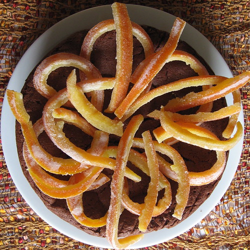 chocolate soufflé cake Recipe from Epicurious. I Flickr