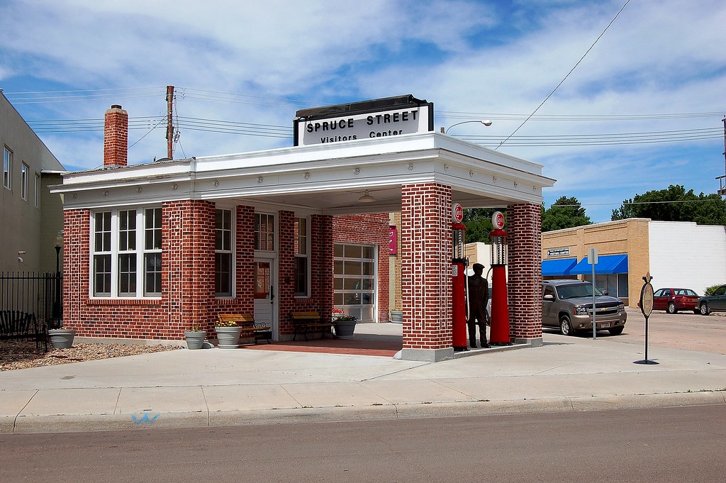 Nebraska, Ogallala, Standard Oil Red Crown Service Station… Flickr
