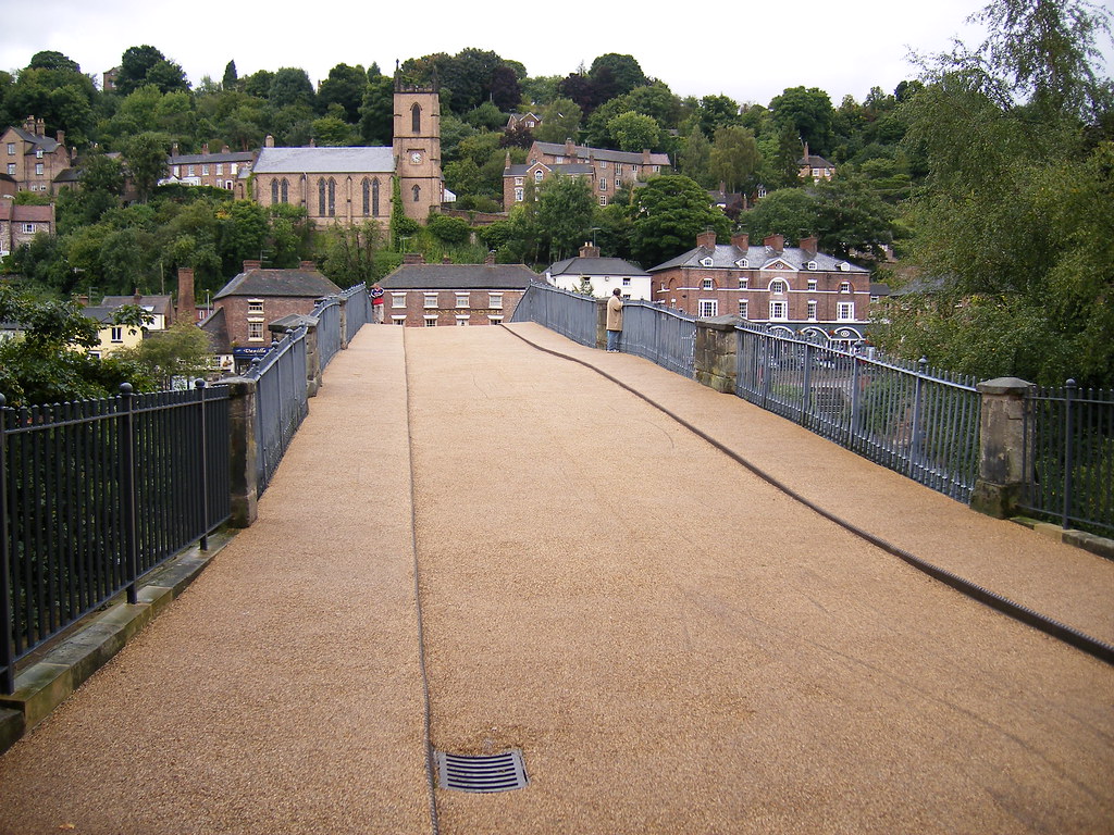The Iron Bridge The first iron bridge in the world, design… Flickr