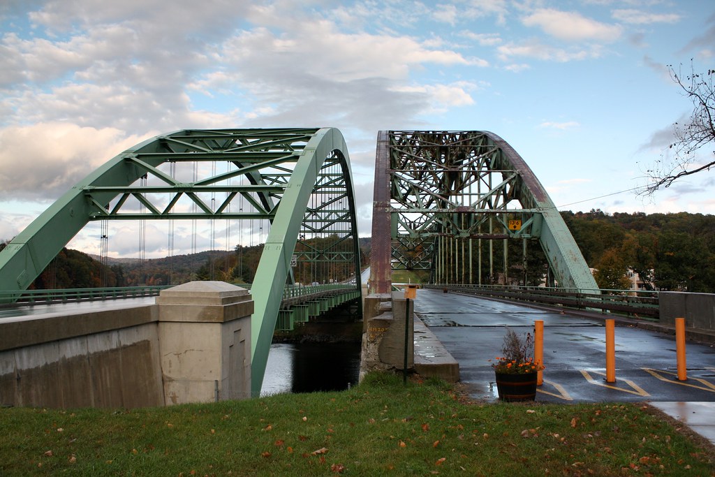 ChesterfieldBrattleboro Steel Arch Bridge (Windham County… Flickr