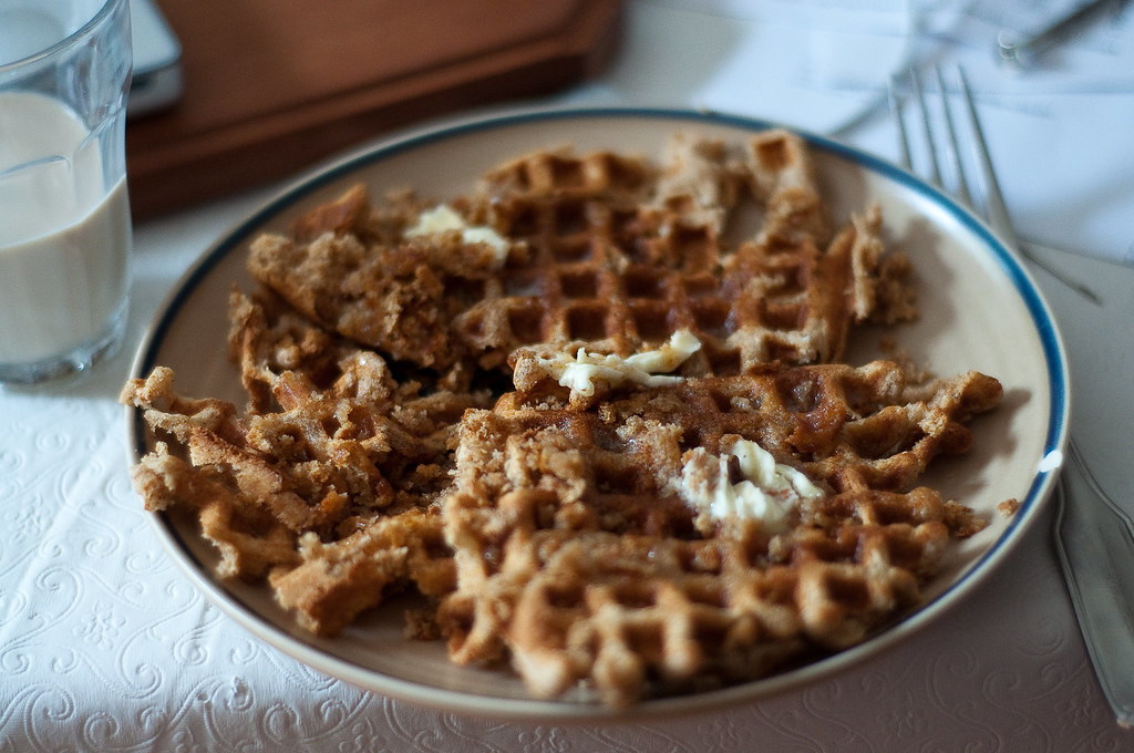 mmm, waffles good morning waffles. how are you doing today… Flickr