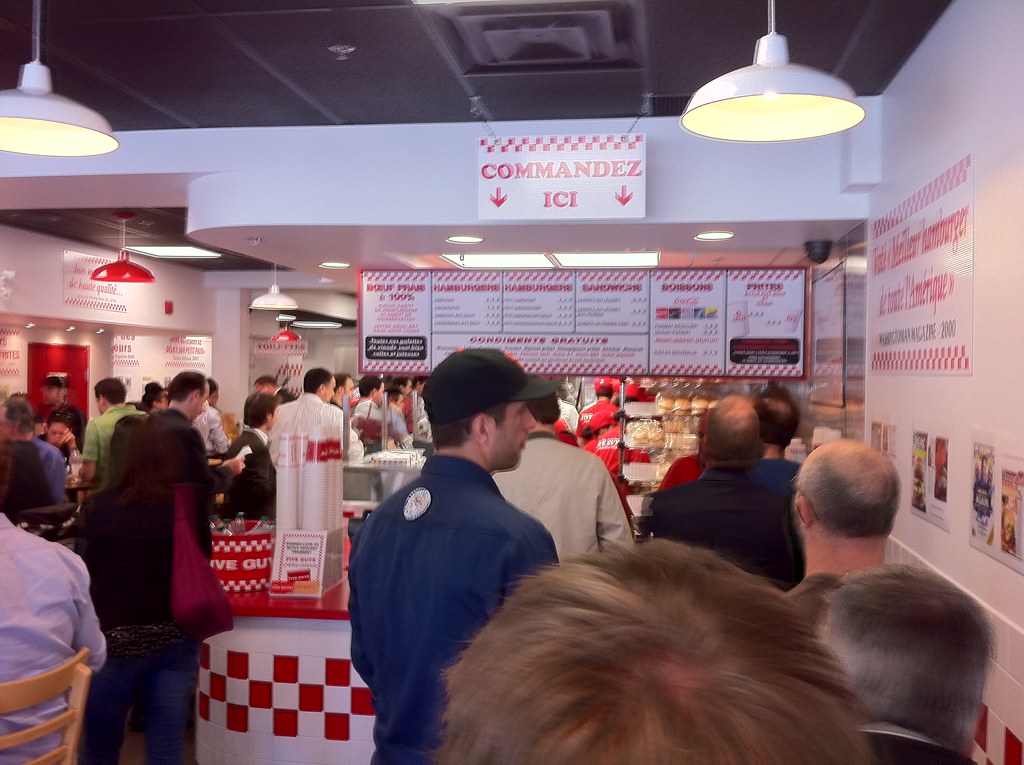 Flickriver Photoset 'Five Guys (McGill Street, Montreal) May 2011