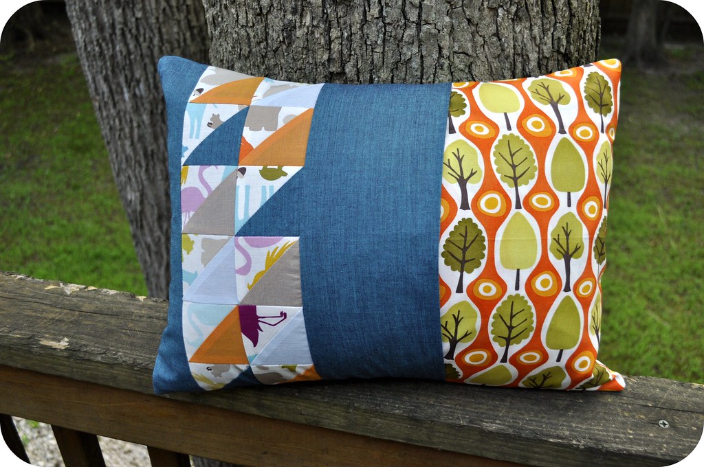 Central Park Pillow (back) 12" x 16" pillow, made for my s… Flickr