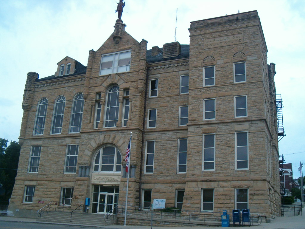 Wapello County Courthouse Ottumwa Iowa The Romanesque cour… Flickr