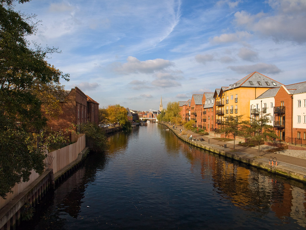 Norwich Riverside The River Wensum and Riverside in Norwic… Flickr