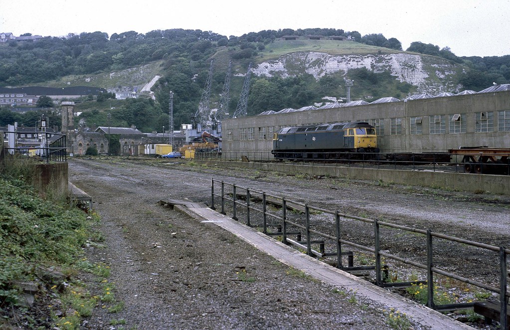 Remains of the Dover train ferry yard. Taken 21.08.1988. A… Flickr