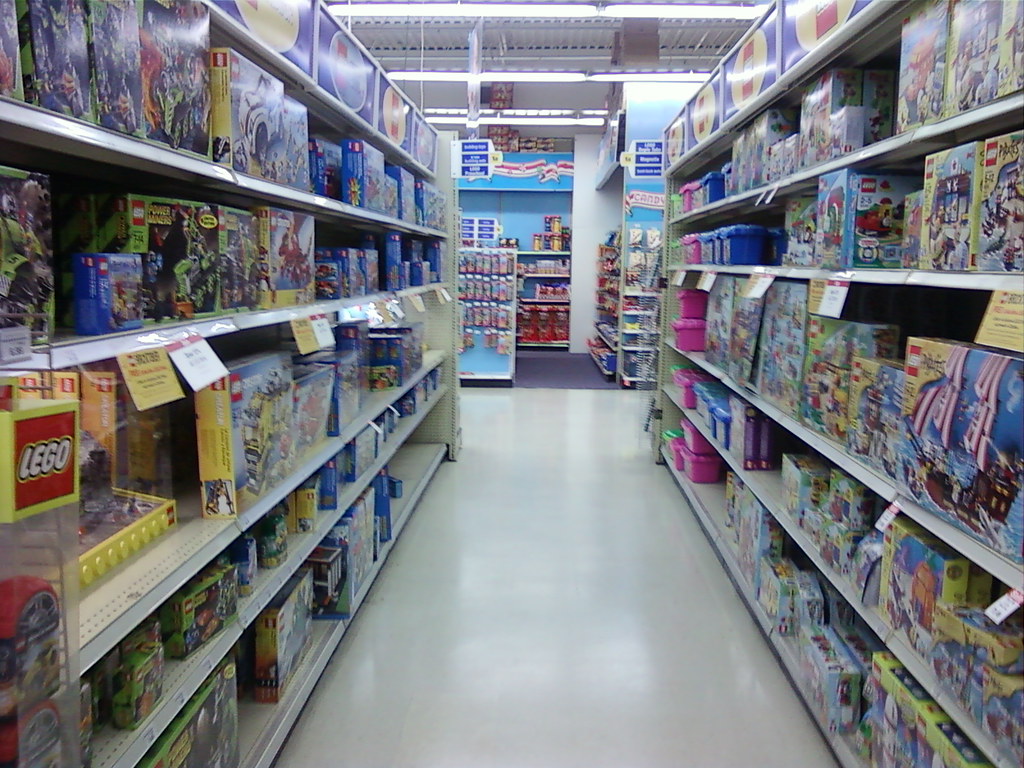 Toys R Us Clive (Des Moines), Iowa The Lego Aisle a photo on