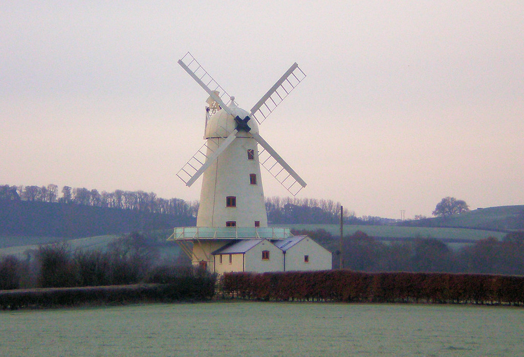 Llancayo Windmill Usk. The recently restored windmill at L… Flickr