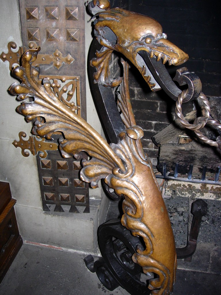 Fireplace Dragon Adam Pawlus Flickr
