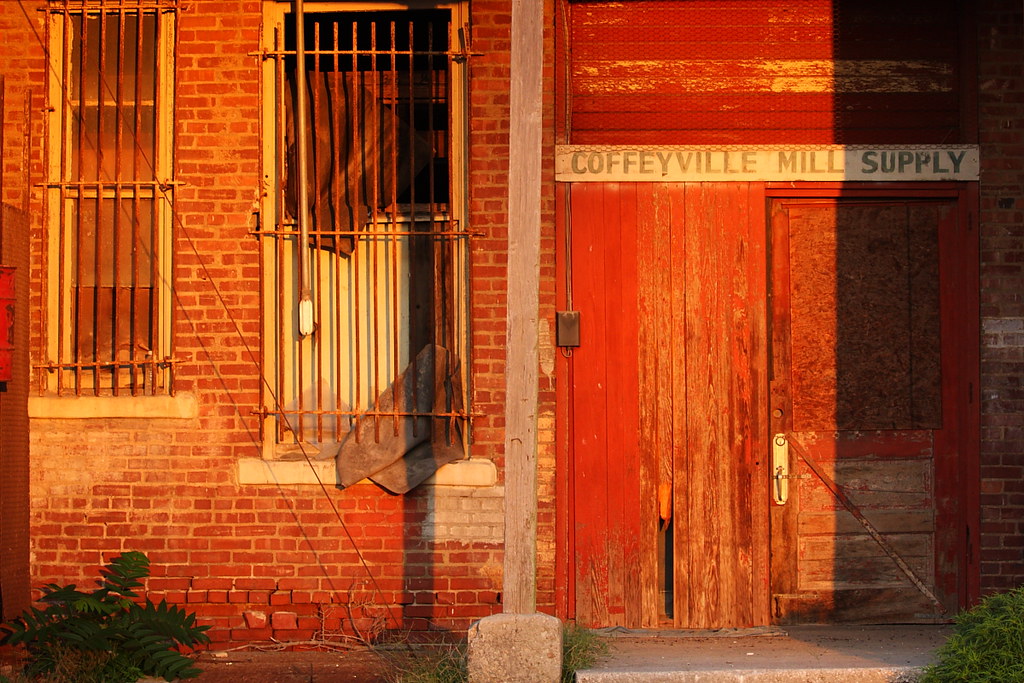 Coffeyville Mill Supply This is seen through an opening in… Flickr