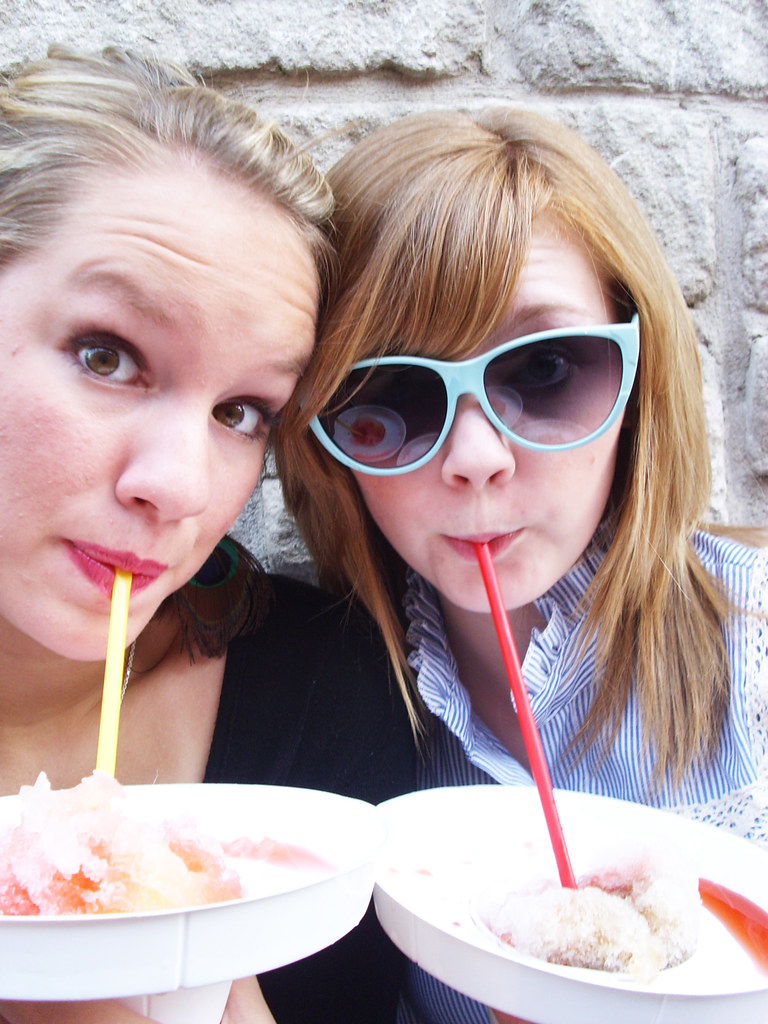 Us and our Snow Cones Violet Loper Short Flickr