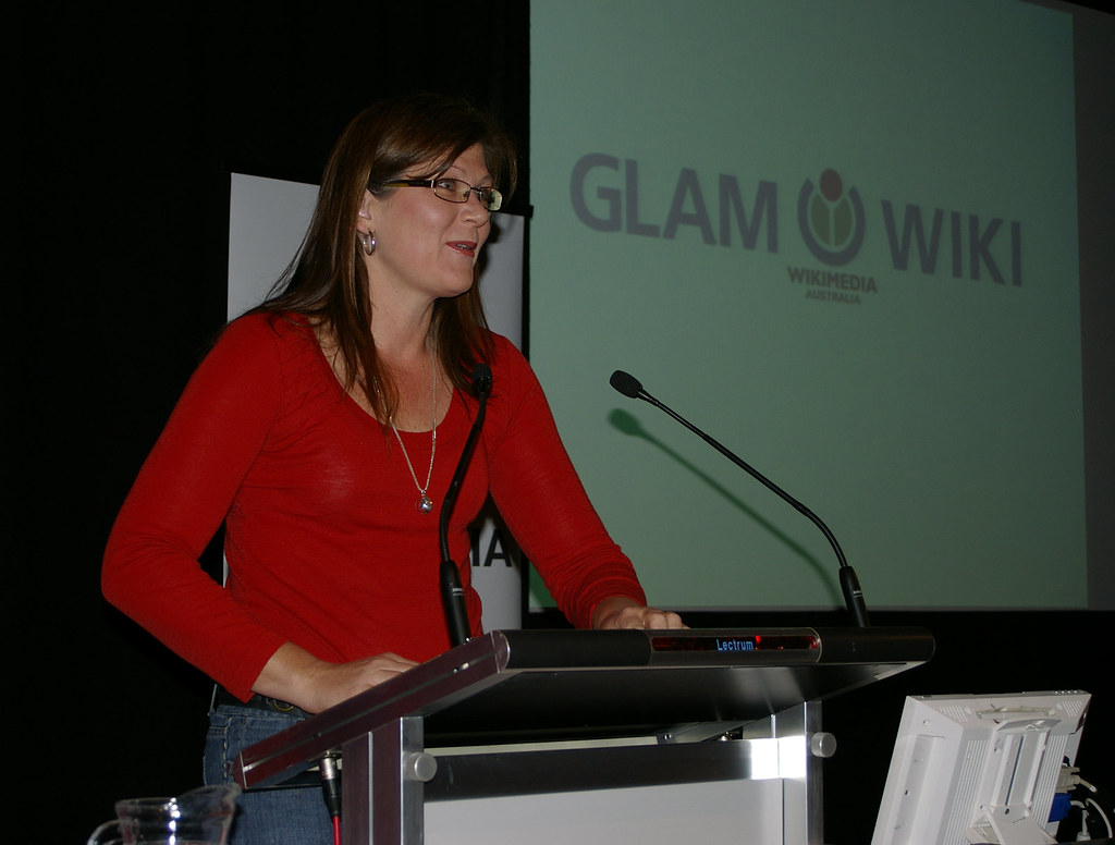 GLAMWIKI Senator Kate Lundy Senator Kate Lundy opens day … Flickr