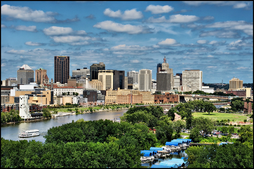 downtown st. paul minnesota Looking at downtown St. Paul, … Flickr