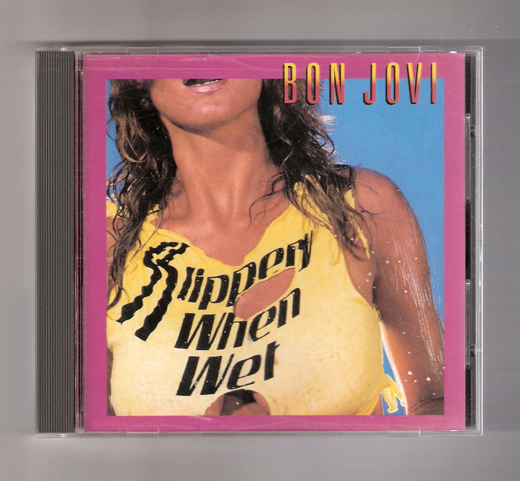 Bon Jovi Slippery When Wet (Japan Cover) Mercury Records… Flickr