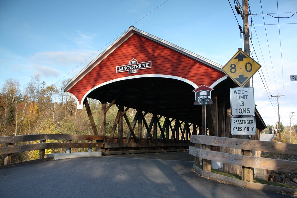 Mechanic Street Covered Bridge (Lancaster, New Hampshire) Flickr