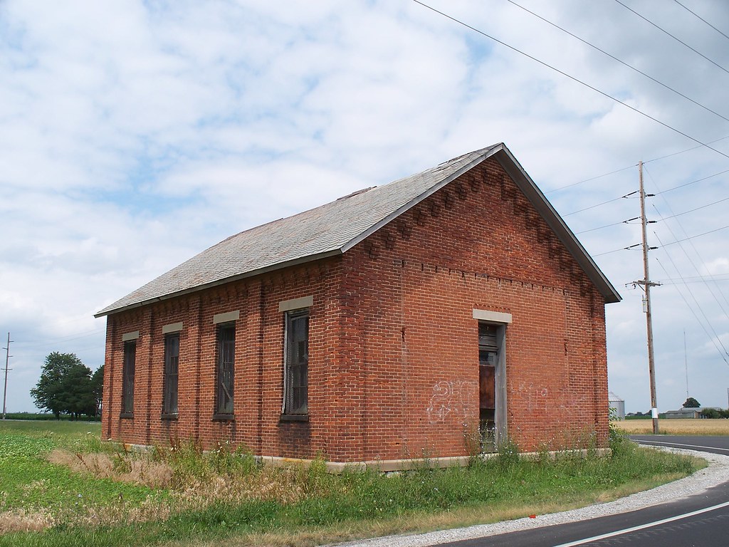 OH Leipsic Schoolhouse An old brick oneroom schoolhouse … Flickr