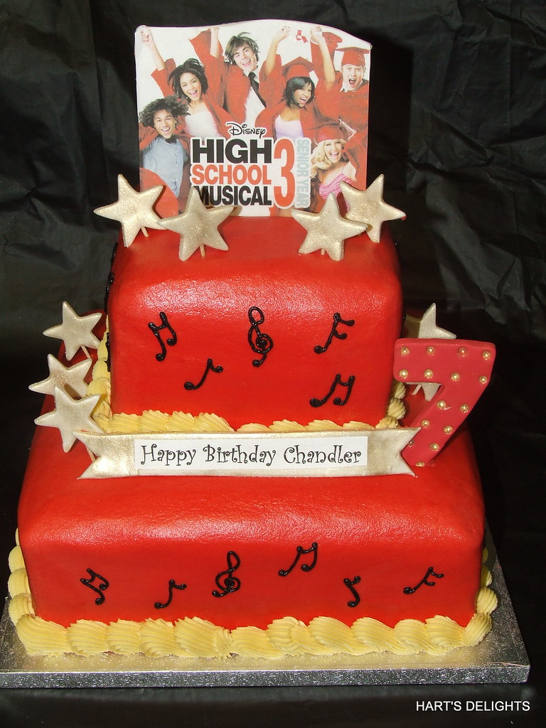 High School Musical Birthday Cake high school musical birt… Flickr