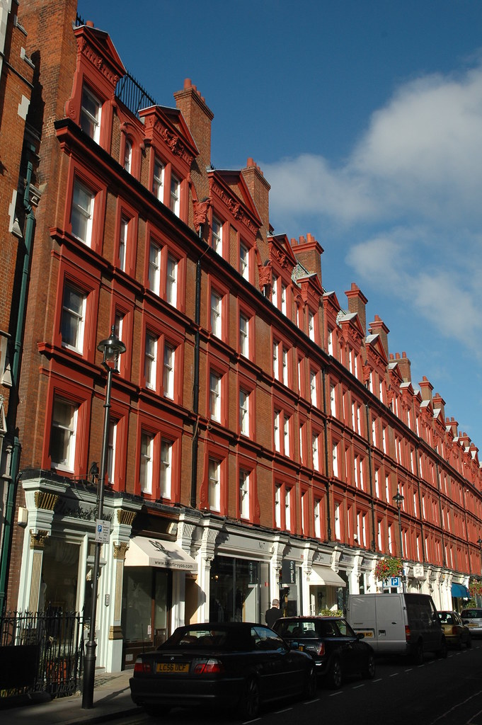 Chiltern Street W1 tenement flats and shops (Rowland Plumb… Flickr