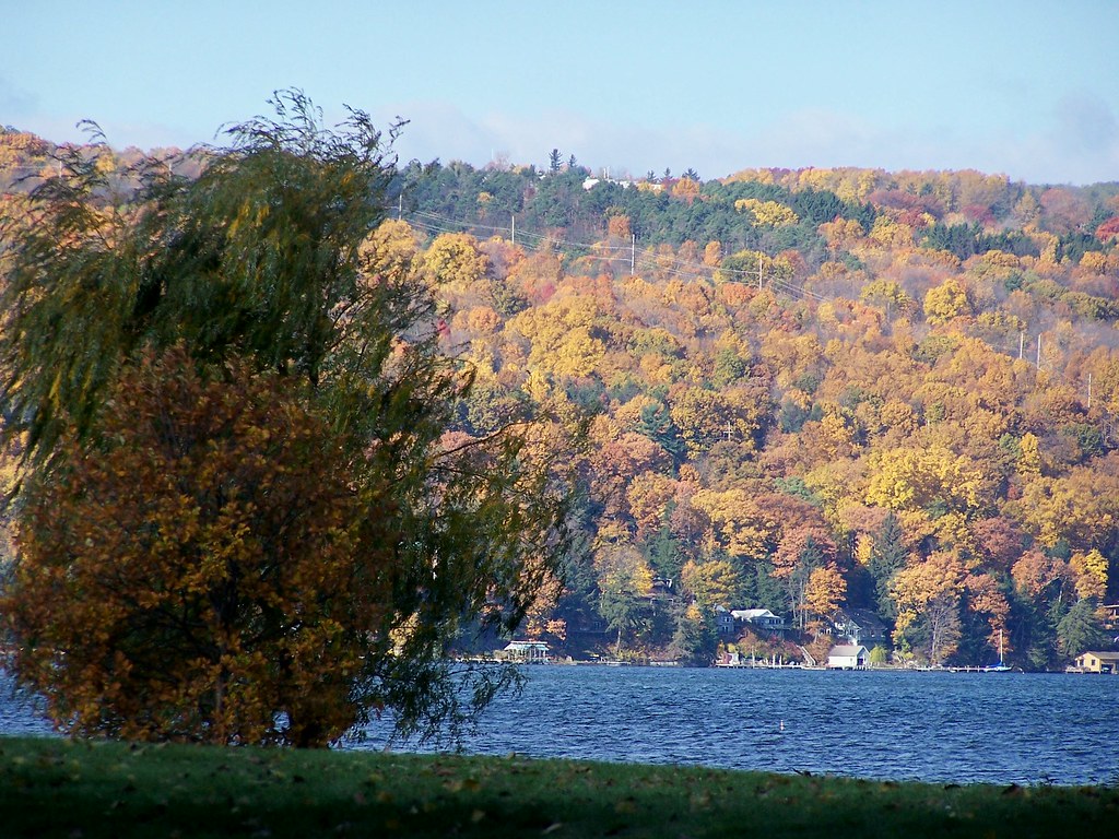 Fall foliage along Cayuga Lake, Oct 09 a59rambler Flickr