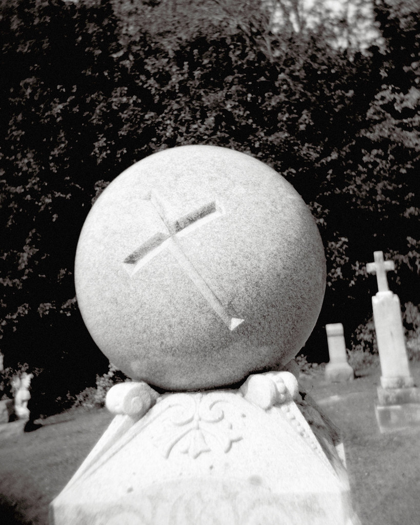 Saint Aloysius Cemetery Gilbertville,MA Holga Ian Flickr