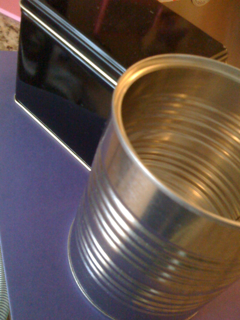 Tin Ear What Two saved food tins. Origin Impulses to bot… Flickr