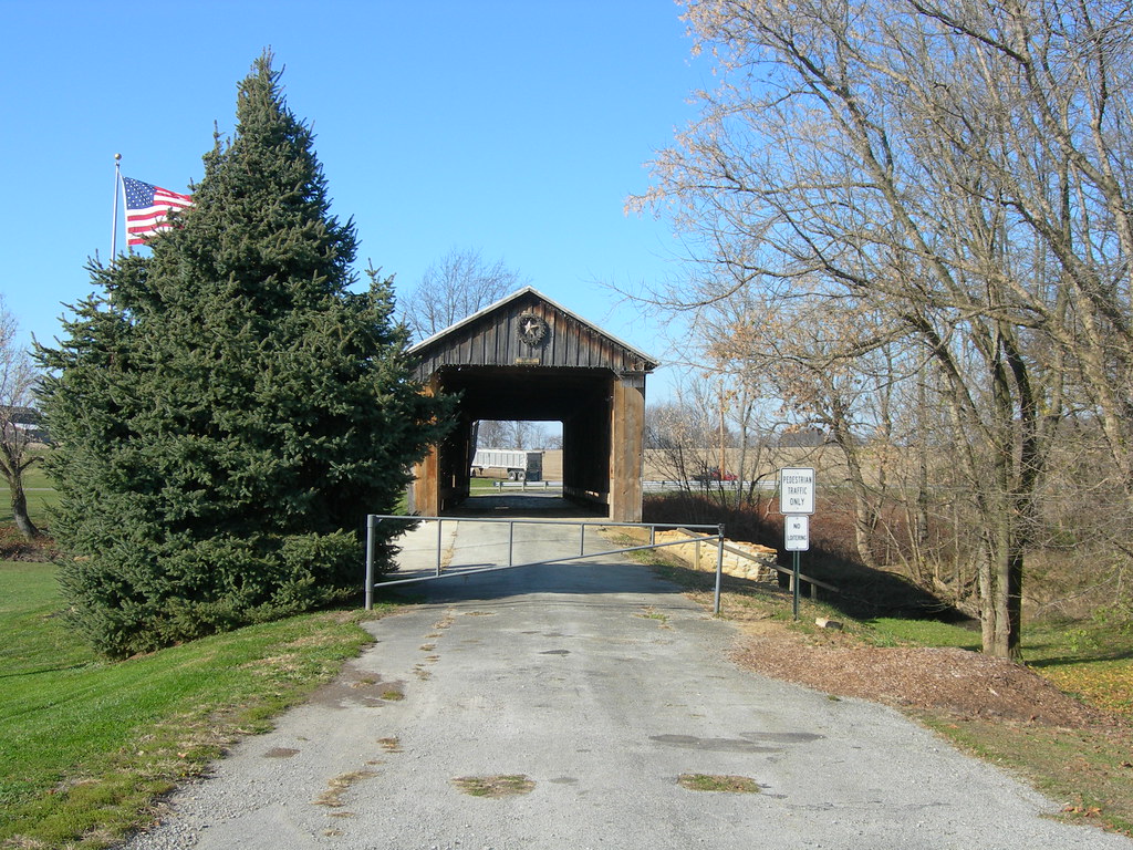 Lynchburg Covered Bridge Lynchburg, Ohio This is the only … Flickr