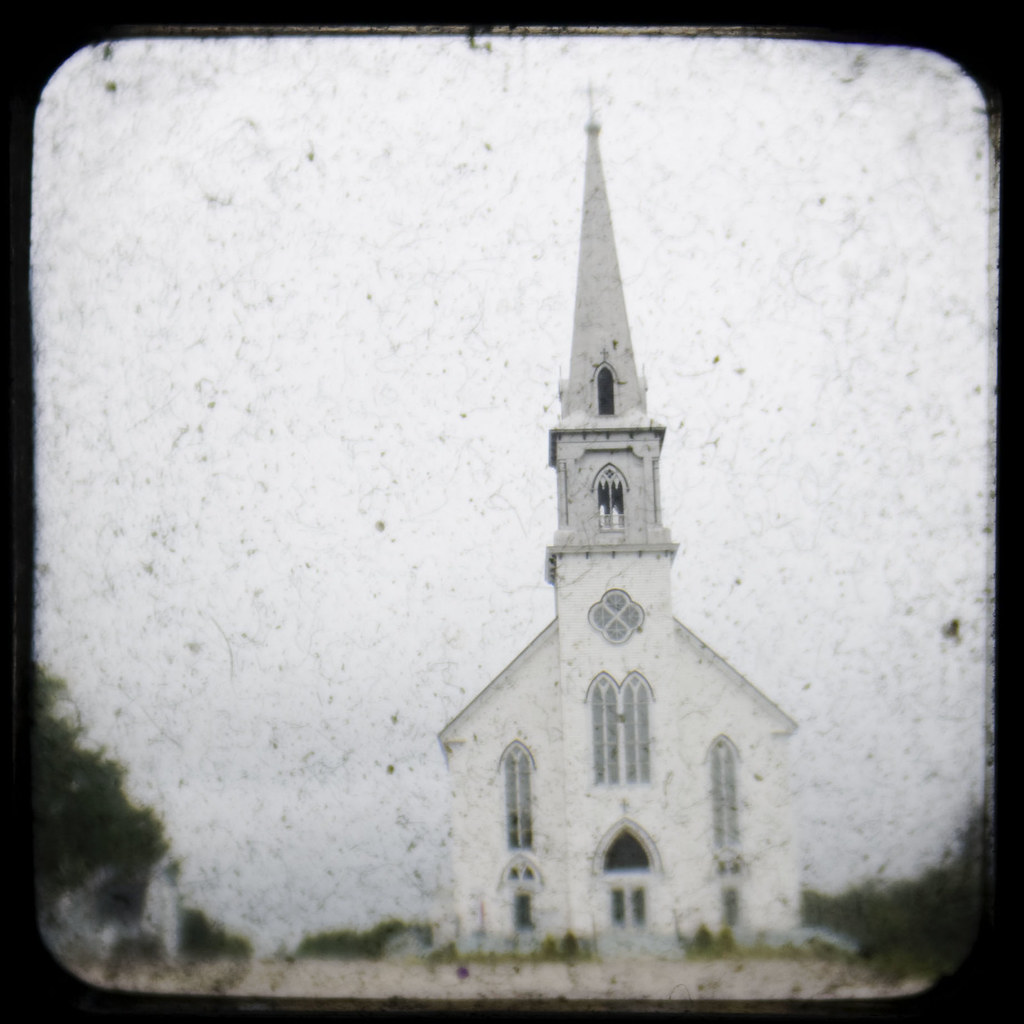 Eglise The Church in Acadieville, New Brunswick Many of my… Flickr