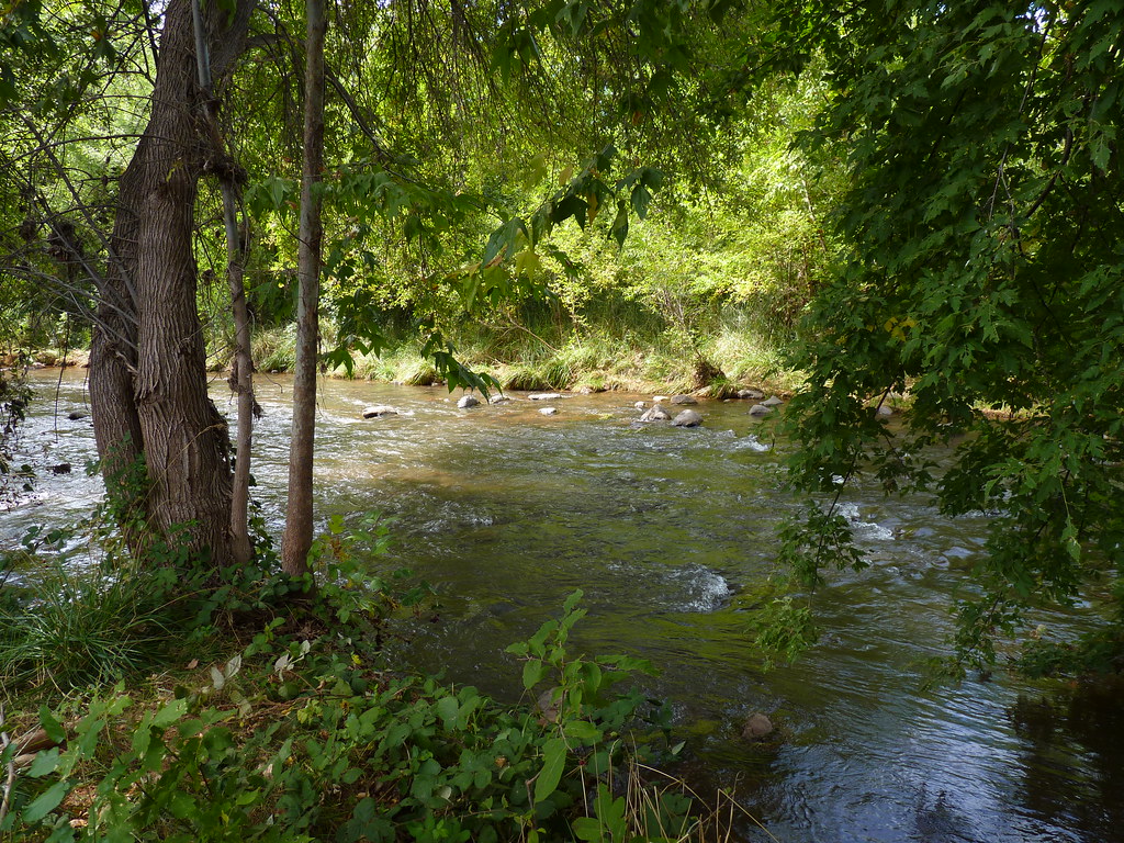 Oak Creek from the Hatchery Page Springs Fish Hatchery Pag… Flickr