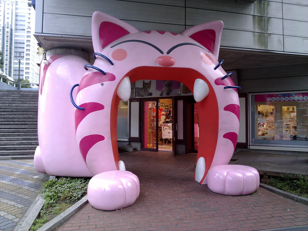 Crazy Odaiba Cat Store Entrance A supporting photo for t… Flickr