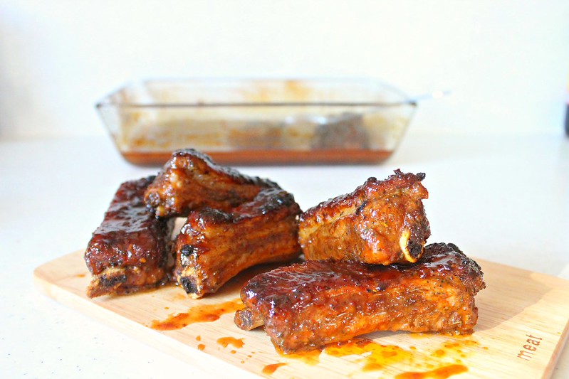 Roasted BBQ ribs Miamivores