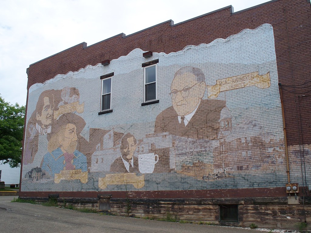 OH Jewett Mural Mural on the side of a building in Jewet… Ken Flickr