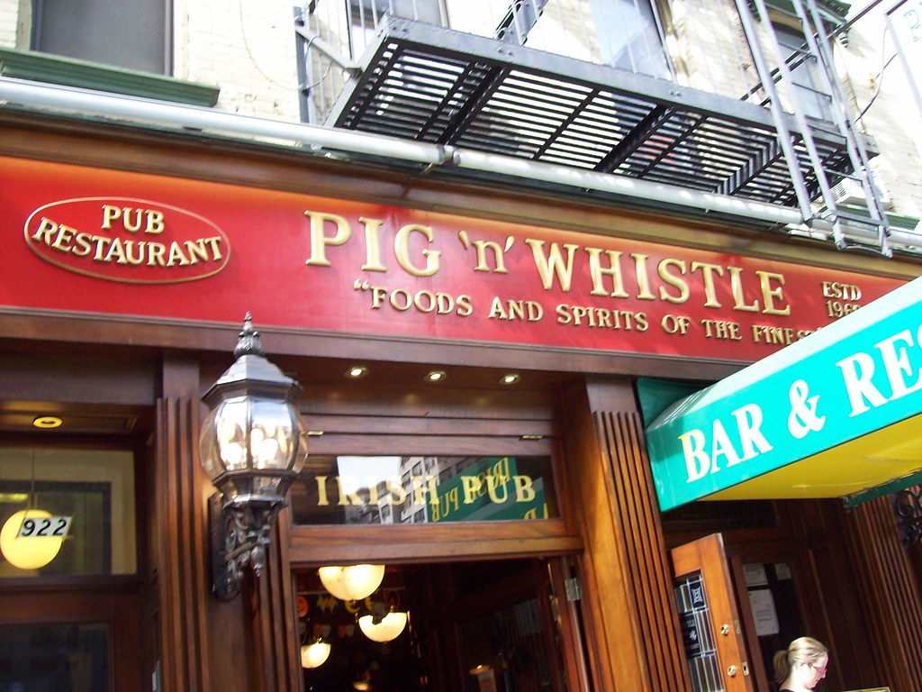 NYC Pig 'n' Whistle Pig n Whistle on 3rd 922 Third Avenue… Danny