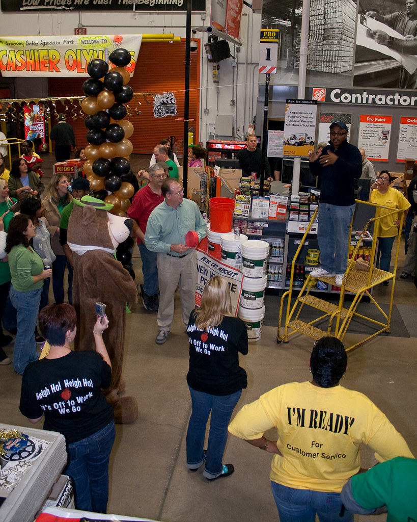 Cashier Olympics Home Depot 1983 Flickr